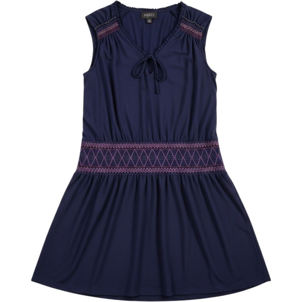 Adrianna Papell Midi Dress Embroidered Casual Summer Dress Size 8